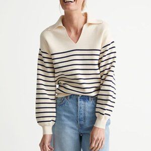 & Other Stories Relaxed Collared Sweater
